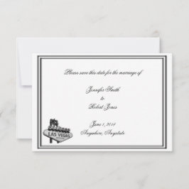 Reserve A Data Casamento de Destino de Las Vegas Salve a Data