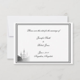 Reserve A Data Casamento de Destino de Nova Orleans Salvar a Data