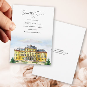 Reserve A Data Casamento de Destino em Viena Áustria Salve a Data