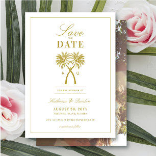 Reserve A Data Casamento de Destino Tropical de Palmeiras