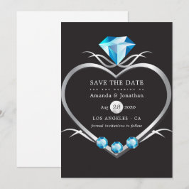 Reserve A Data Casamento de Diamante