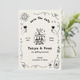 Reserve A Data Casamento de Disco Divertido com a Torre de Champa