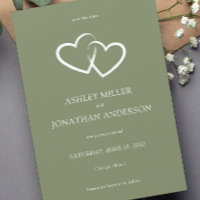 Casamento de Elementos Simples Modernos Elegante