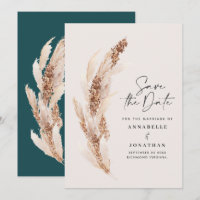 Casamento de erva-de-palha da boêmia moderna
