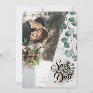 Reserve A Data Casamento de eucalipto verde seguro com aquarela m