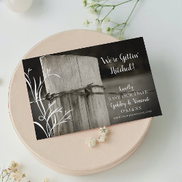 Reserve A Data Casamento de Fazendas do País de Posto de Cerca Ru