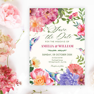 Reserve A Data Casamento de flores artísticas em flor
