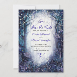 Reserve A Data Casamento de Floresta Encantada