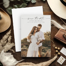 Casamento de Foto com Letra Elegante