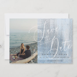Reserve A Data Casamento de Foto com Script Moderno