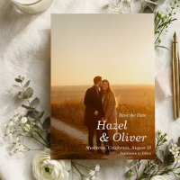 Casamento de Foto com Sobreposição de Tipografia M