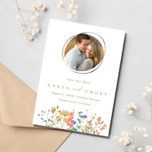 Casamento de Foto de Flor Silvestre de Verão 