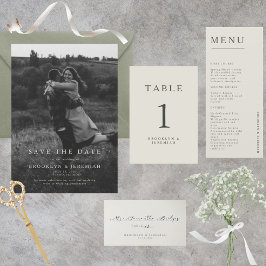 Reserve A Data Casamento de Foto Elegante Salve a Data