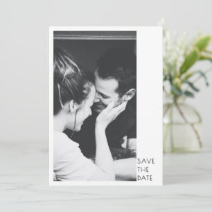 Reserve A Data Casamento de Foto Moderno Minimalista 2