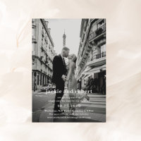 Casamento de Foto Moderno Mínimo