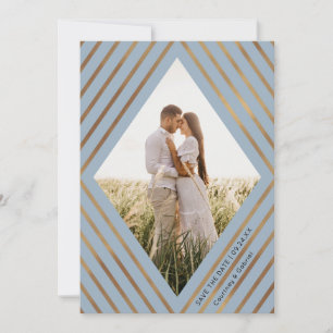 Reserve A Data Casamento de Fotografia com Quadros de Diamond Dou