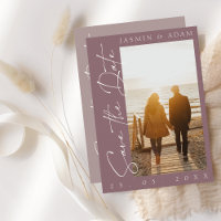 Casamento de Fotografia com Script Purple em Plum