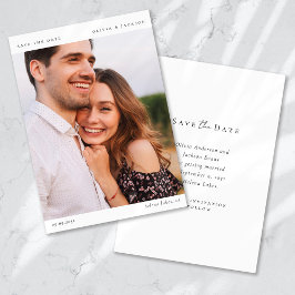 Reserve A Data Casamento de Fotografia da Caligrafia Moderna