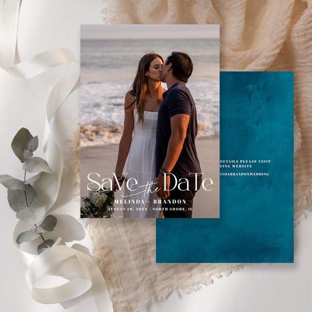 Reserve A Data Casamento de Fotografia da Tipografia Moderna (Criador carregado)