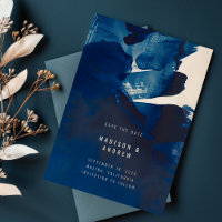 Casamento de Fotografia de Tinta Azul com Marinho 