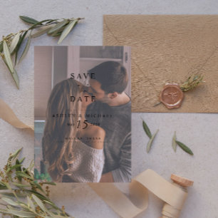 Reserve A Data Casamento de Fotografia por Aquarela Vellum Overla