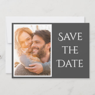 Reserve A Data Casamento de Fotografias com Script Moderno Elegan