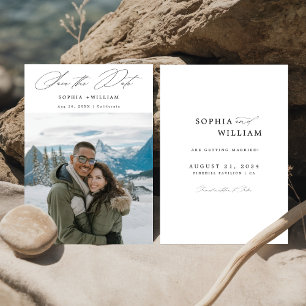 Reserve A Data Casamento de Fotografias de Inverno com Script Ele