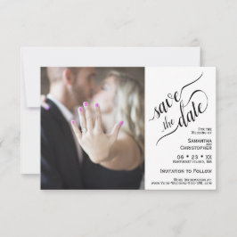 Reserve A Data Casamento de Fotografias do Painel Branco 2 da Cal