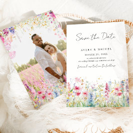 Reserve A Data Casamento de Fotografias Modernas com Aquarelas de