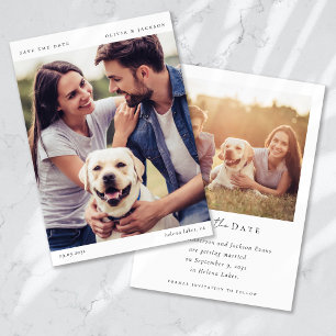Reserve A Data Casamento de Fotografias Modernas com Script de Ca