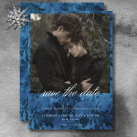 Casamento de Fotografias Negra Azul e Negra