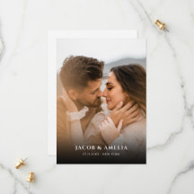 Casamento de Fotografias Simples Elegante Minimali
