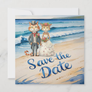 Reserve A Data Casamento de Gatos Tema de Casamento na Praia