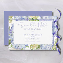 Casamento de Hydrangea Branco Azul Periwinkle