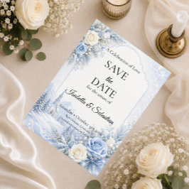 Reserve A Data Casamento de Inverno Encantado