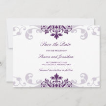 Casamento de Ironworks Elegante Roxo de Plum Cláss