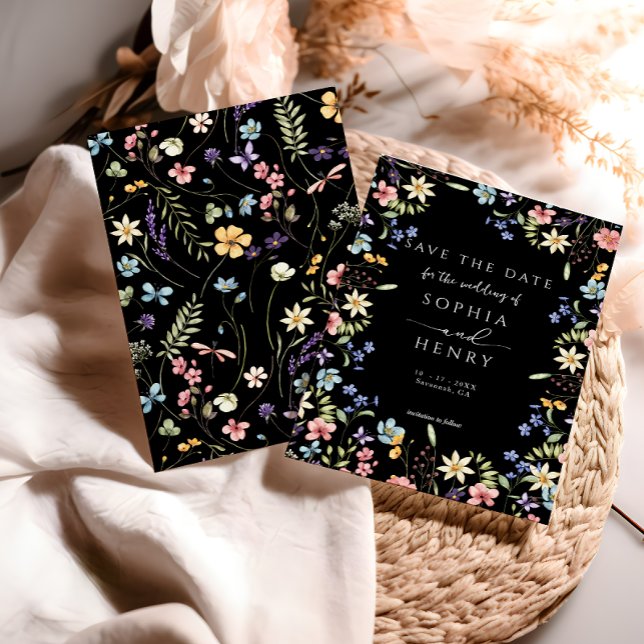 Reserve A Data Casamento de Jardim de Flores Silvestres Rústico S (Criador carregado)