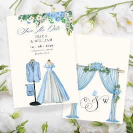 Reserve A Data Casamento de Jardim Floral de Bridegroom