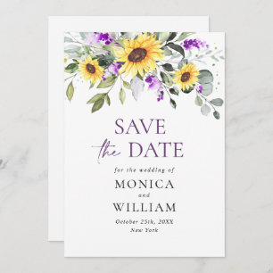 Reserve A Data Casamento de Lavanda Eucalyptus elegante