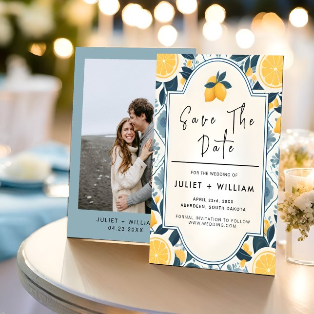 Reserve A Data Casamento de limão com Limão de Fruta de Diversão  (Criador carregado)