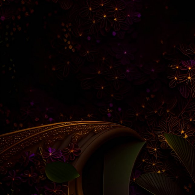 Reserve A Data Casamento de Luxo Preto de Gatsby Salve a Data (Criador carregado)