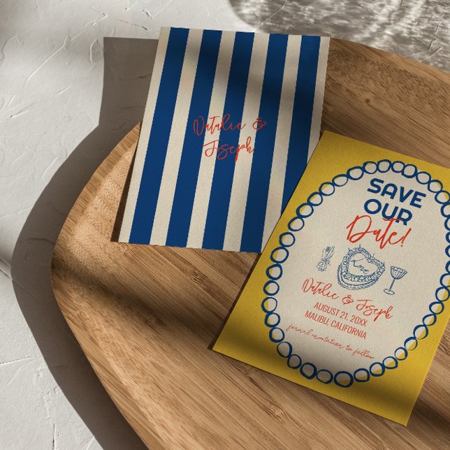 Reserve A Data Casamento De Mão Ilustrada Colorida (Criador carregado)