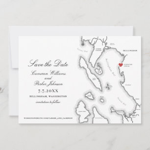 Reserve A Data Casamento de Mapa do Schooner Zodiac Bellingham Ba