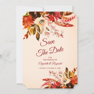 Reserve A Data Casamento de marfim de esplendor de outono