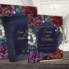 Reserve A Data Casamento De Marinho Burgundy Salve A Data