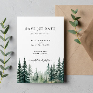 Reserve A Data Casamento de montanha da floresta de pinheiro-d'ág