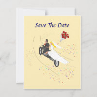 Casamento de Motociclista Salvar a Data