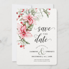 Reserve A Data Casamento de Natal de Berry de inverno macio | Fot