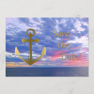 Reserve A Data Casamento de navio de cruzeiro Salvar a Data Ocean