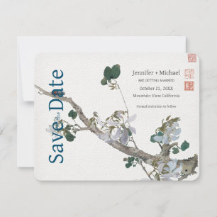 Reserve A Data Casamento de Noiva Caligrafia Floral Aquarela